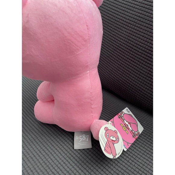 Gloomy Bear | Taito Chax Monochrome Pink Plush | CGP-587 - Picture 2 of 3